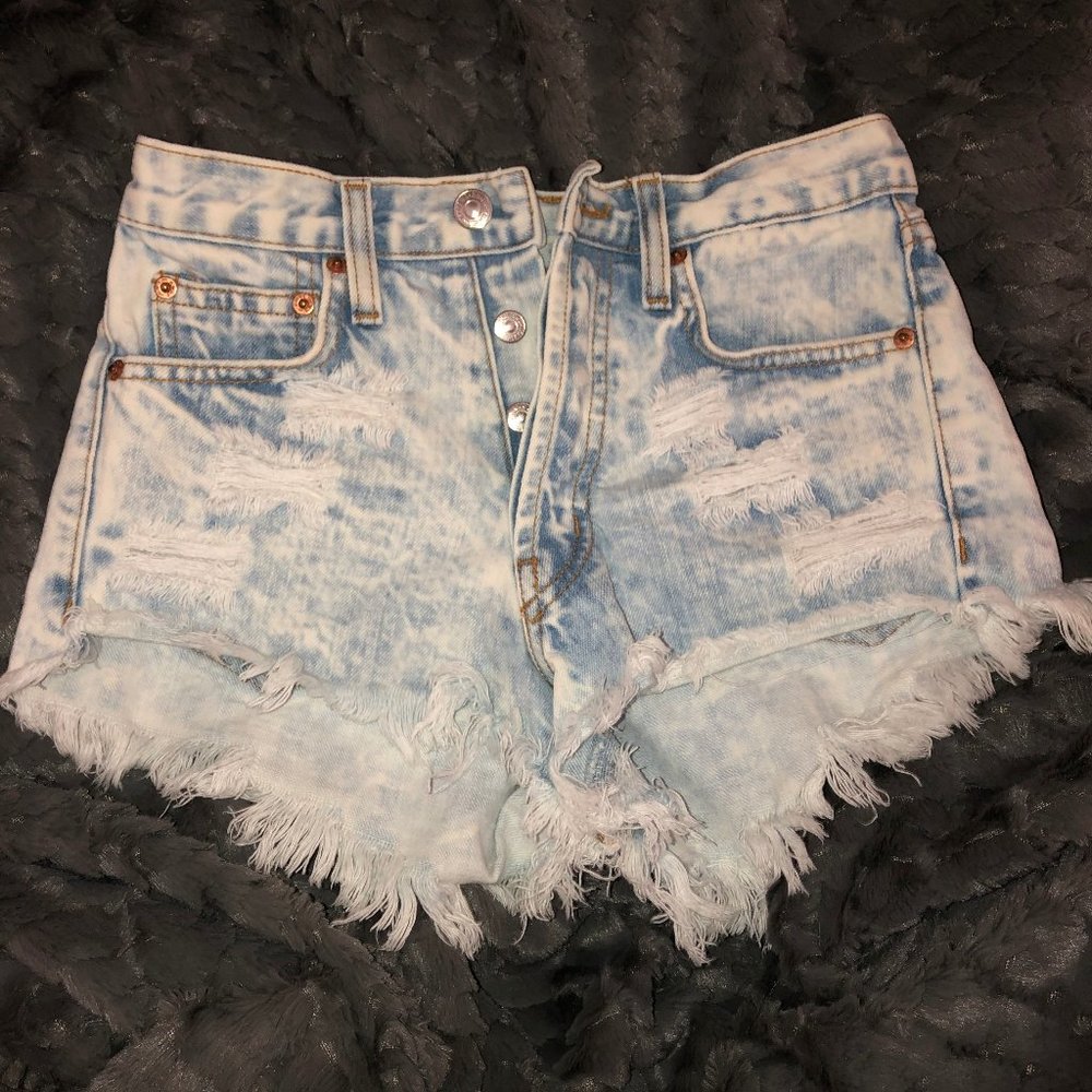 RUNWAYDREAMZ Keepers Stoner Babe Cut Off Short XXS